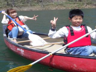 Practice how to paddle and experience canoeing with excitement♪ イメージ