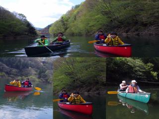 Slow life on a lake canoe(^^♪ イメージ