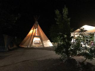 Glamping in a tent in the wilderness(^^♪ イメージ