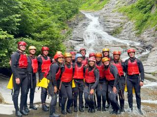 next day canyoning, and after the outdoor activities we had packed lunches included(>_<) イメージ