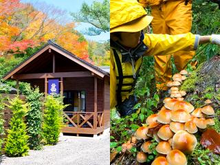 Glamping lodging pack for Shioya hot springs, where you have a luxurious BBQ while glamping.