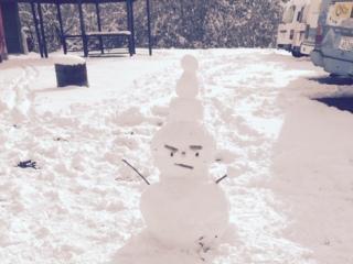 ちょっとした雪遊びスペース有 イメージ