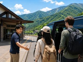 上毛高原駅または水上駅からの送迎 イメージ
